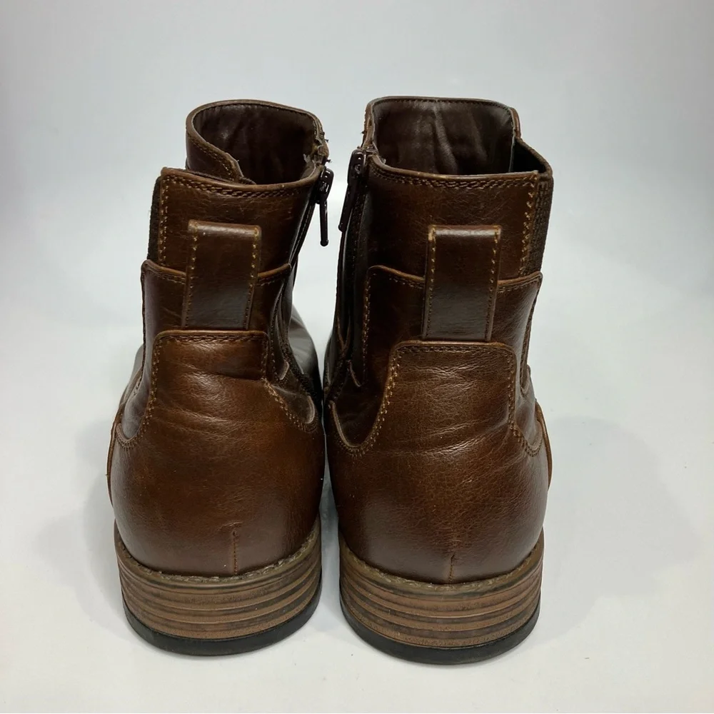 Apt. 9 faux leather ankle boots men’s size‎ 8